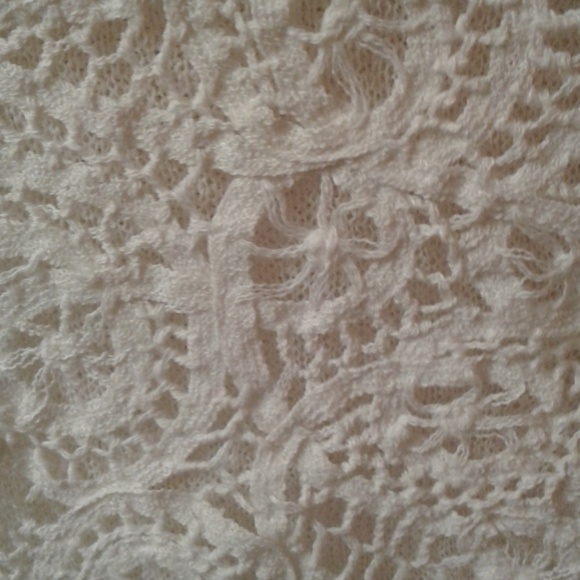 NWT Coldwater Creek Crochet Front Cardigan - Picture 4 of 7